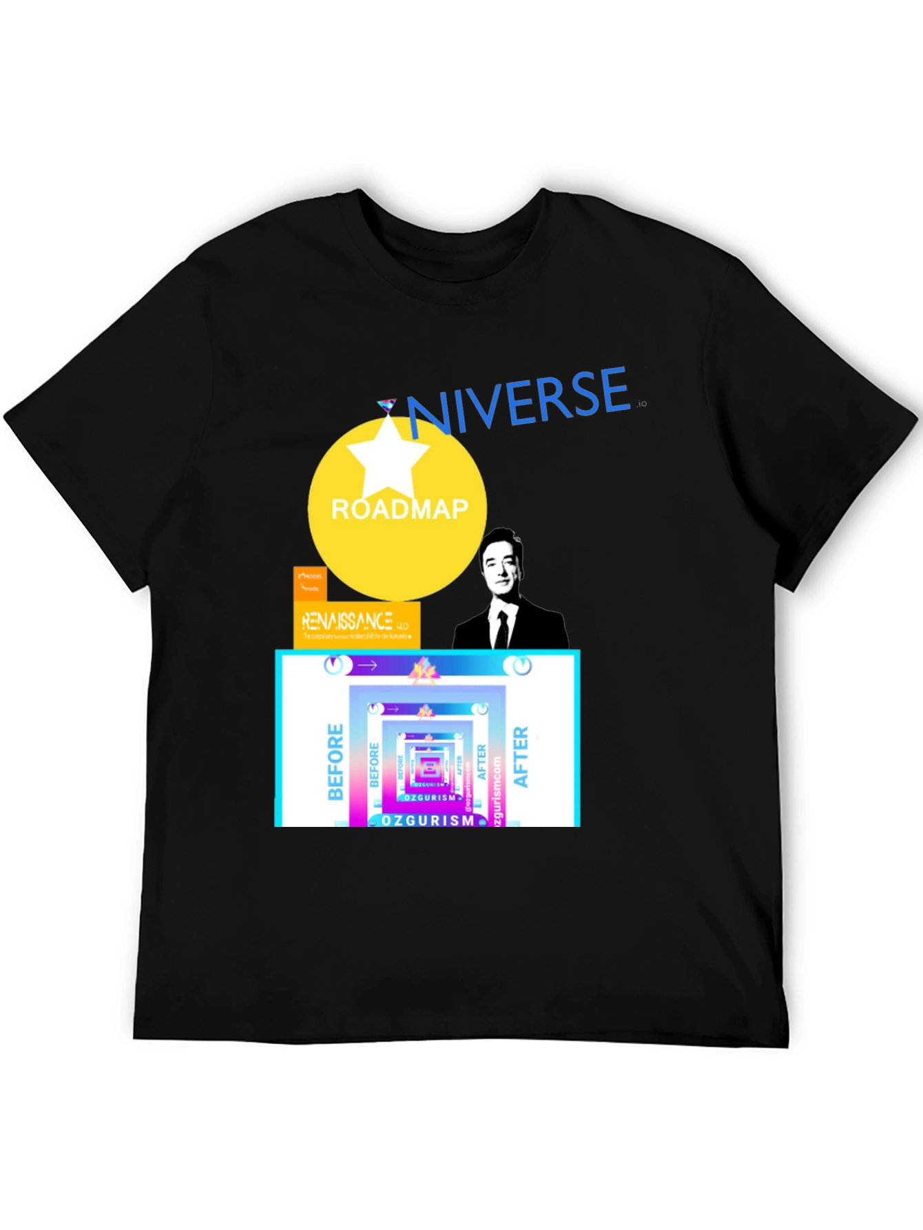 Roadmap Universe Graphic T-Shirt