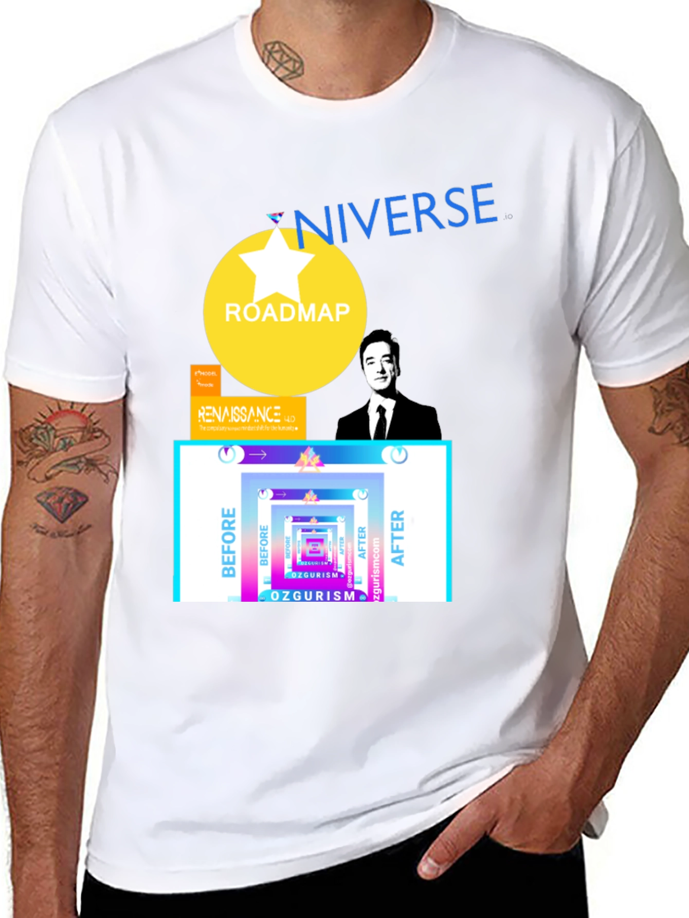Roadmap Universe Graphic T-Shirt
