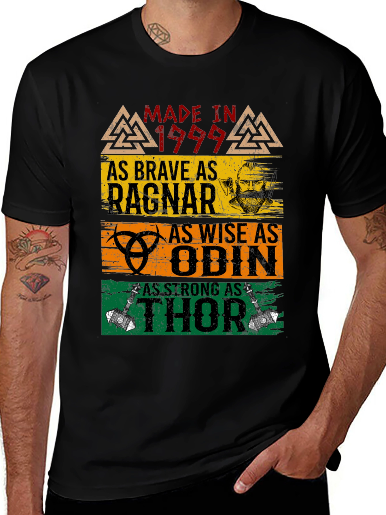 Made In 1999 As Brave As Ragnar T-Shirt