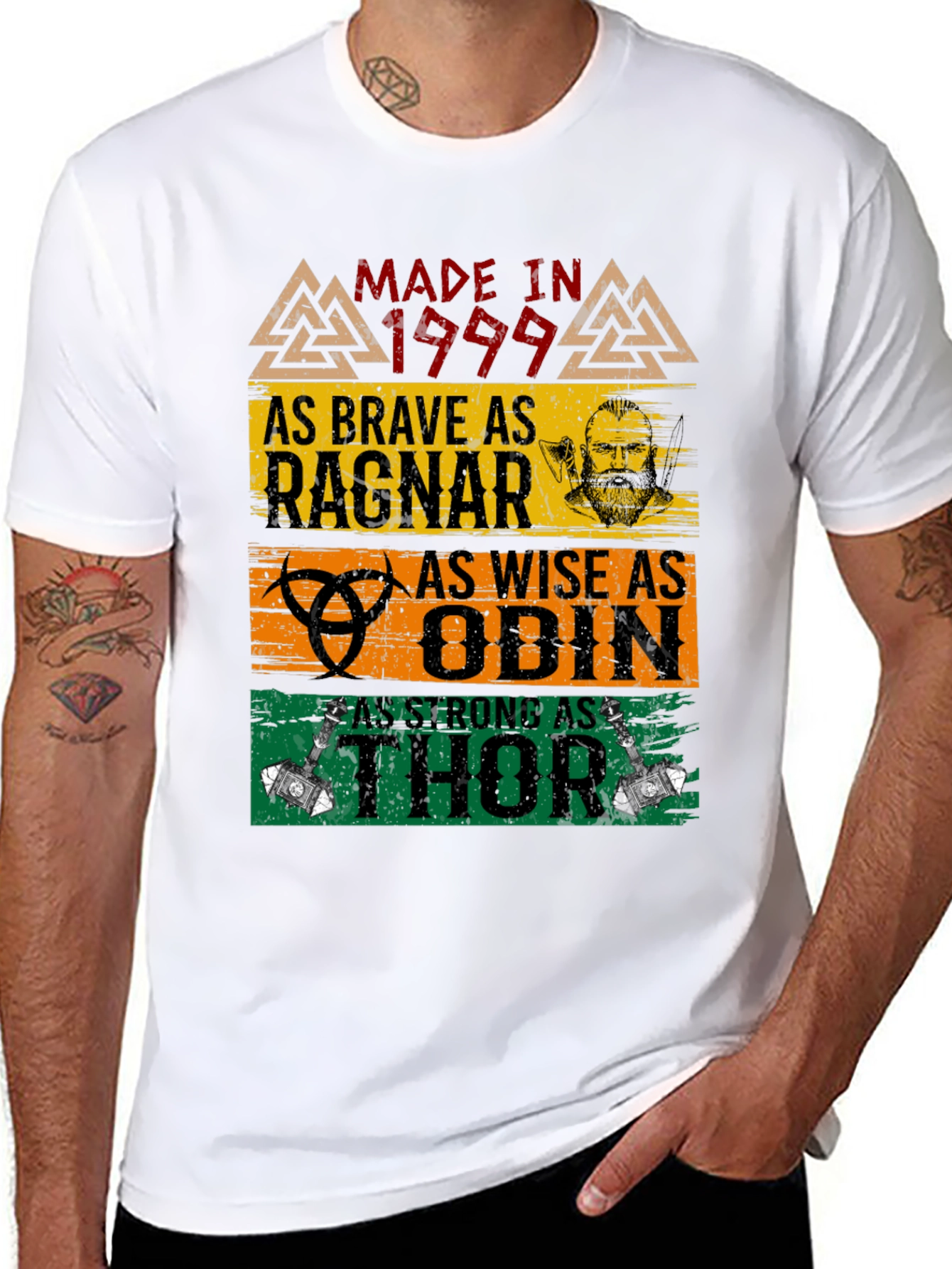 Made In 1999 As Brave As Ragnar T-Shirt