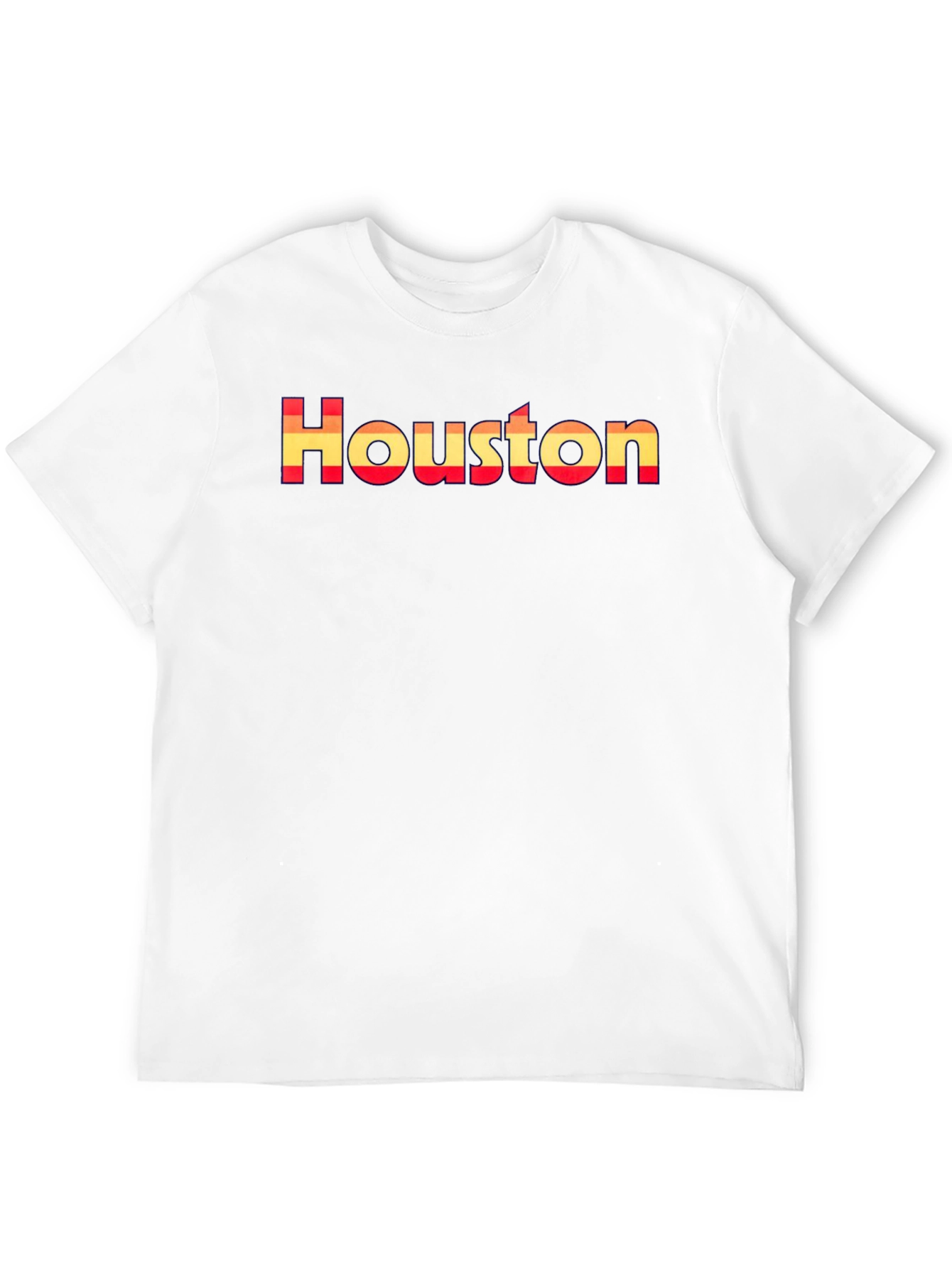 Houston Retro Graphic Tee - Stylish City Pride