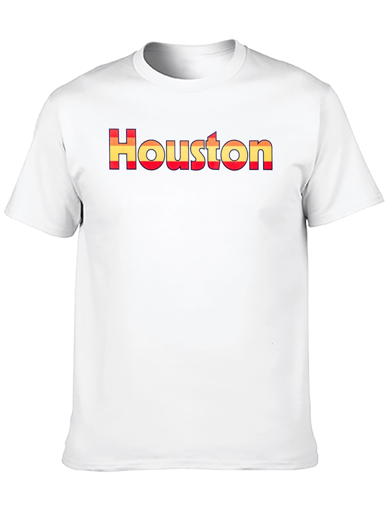 Houston Retro Graphic Tee - Stylish City Pride