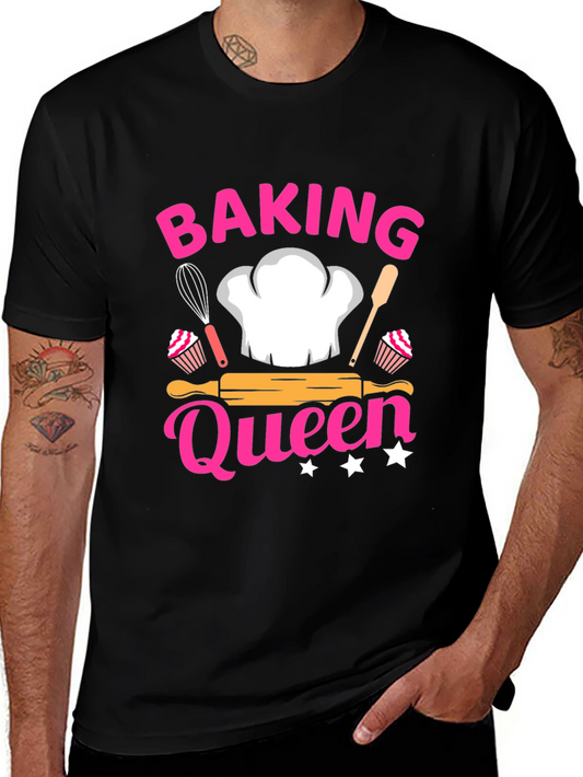 Baking Queen Black T-Shirt