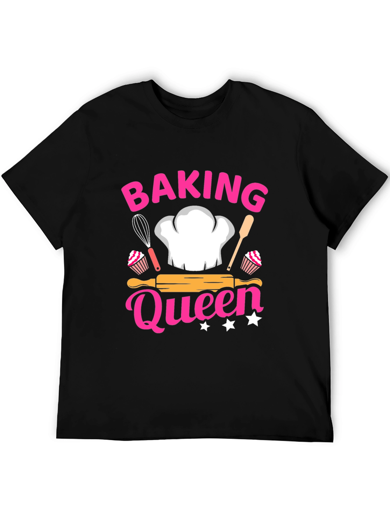 Baking Queen Black T-Shirt