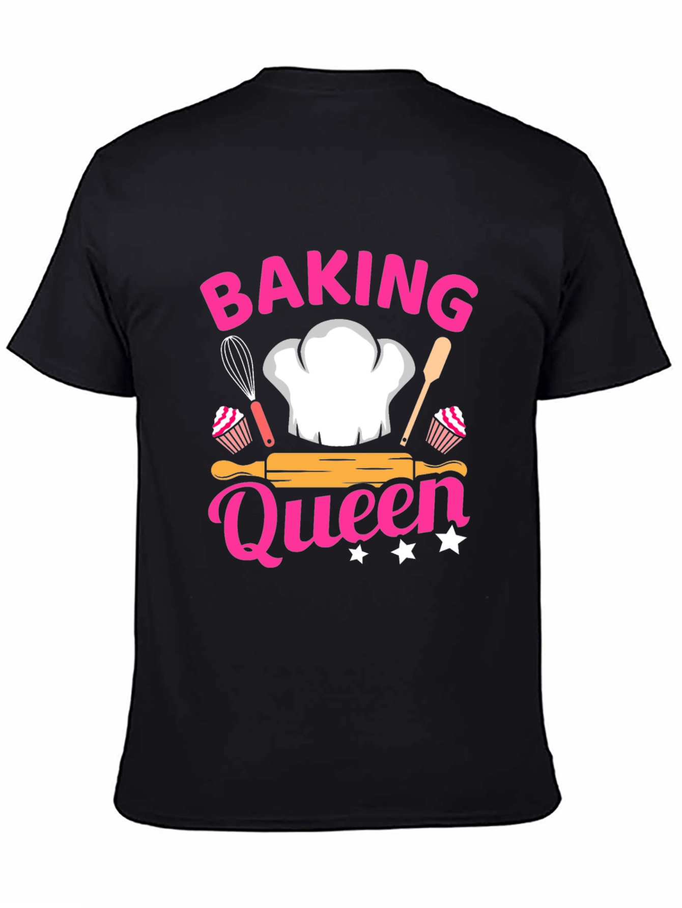 Baking Queen Black T-Shirt