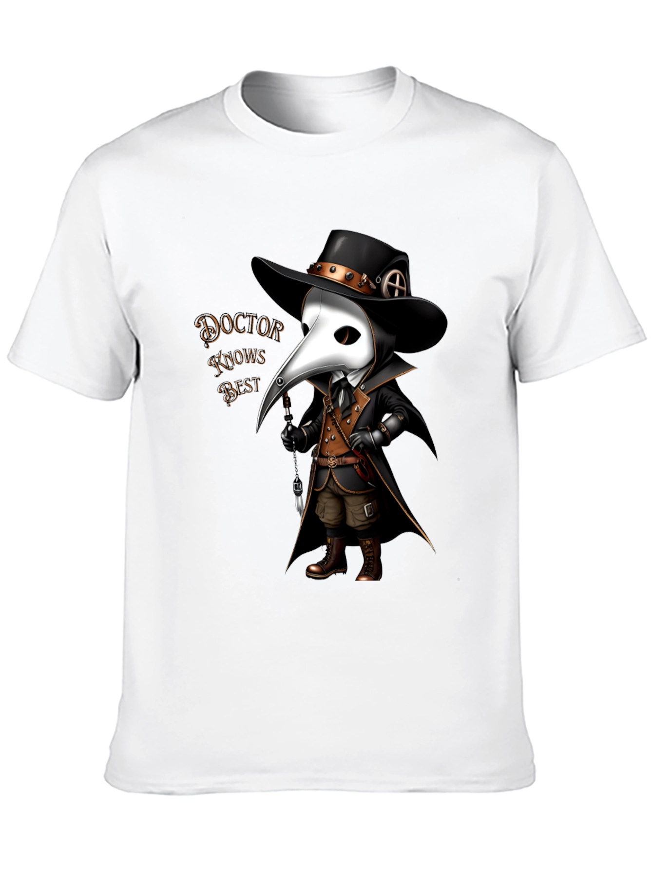 Doctor Knows Best Plague Doctor T-Shirt