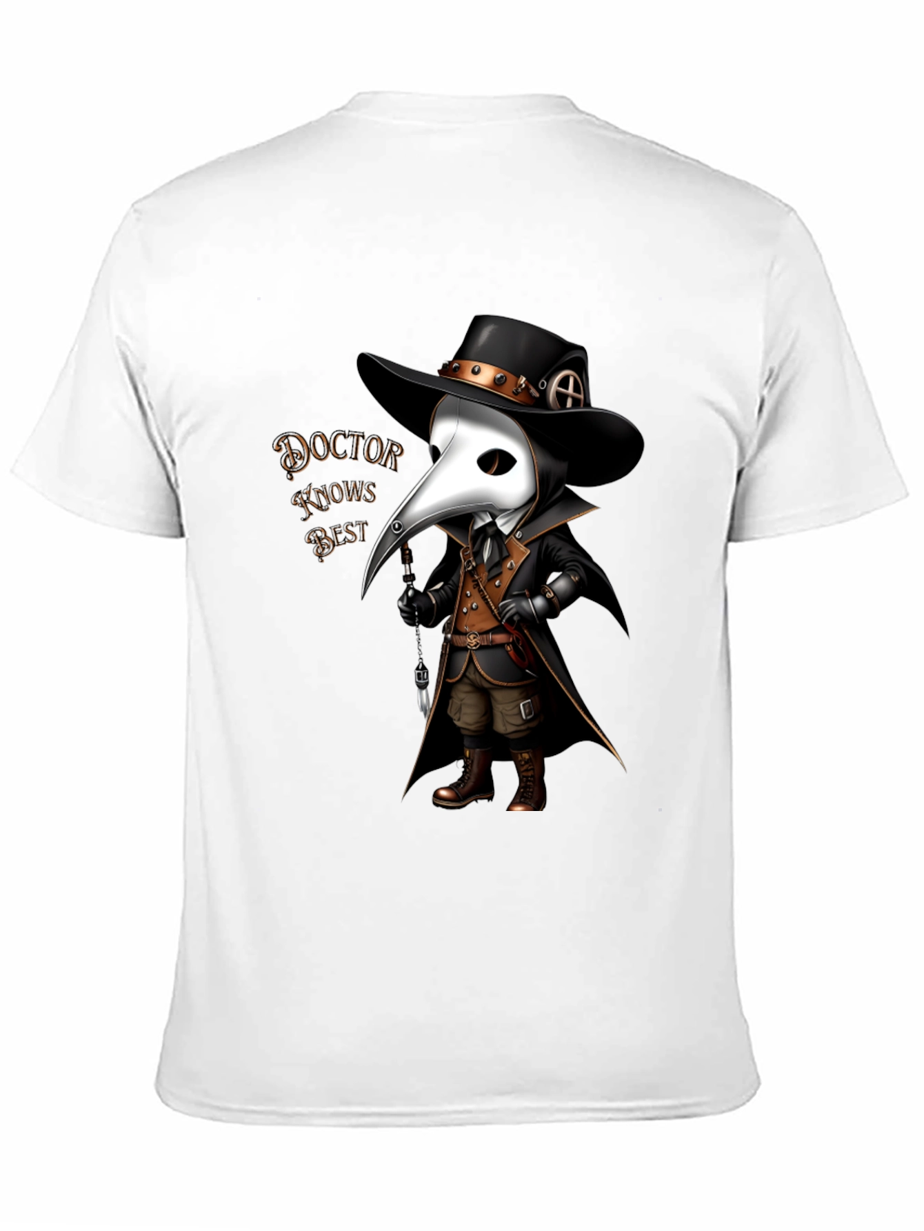 Doctor Knows Best Plague Doctor T-Shirt