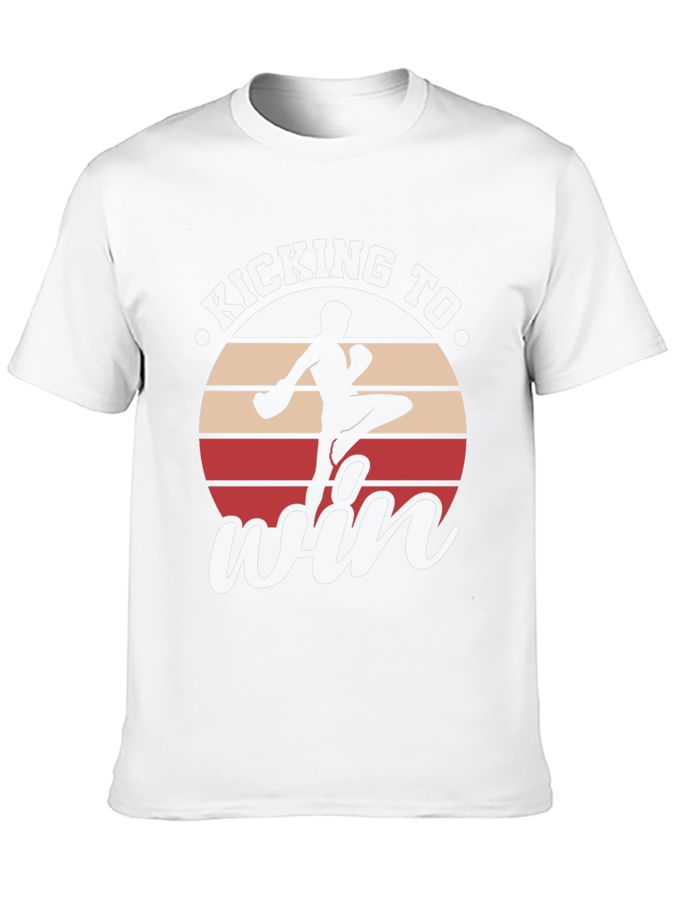 Kicking to Win T-Shirt - Martial Arts Tee