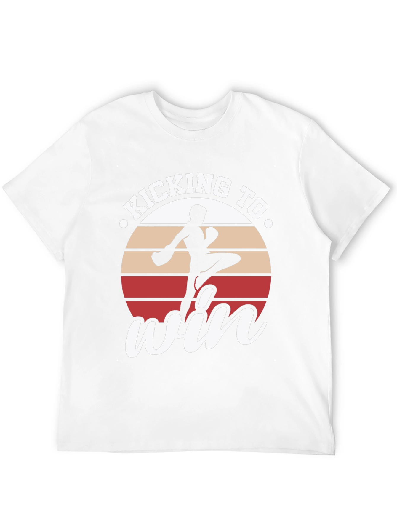 Kicking to Win T-Shirt - Martial Arts Tee