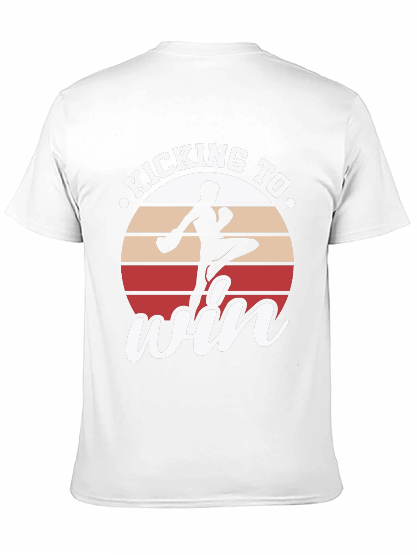 Kicking to Win T-Shirt - Martial Arts Tee