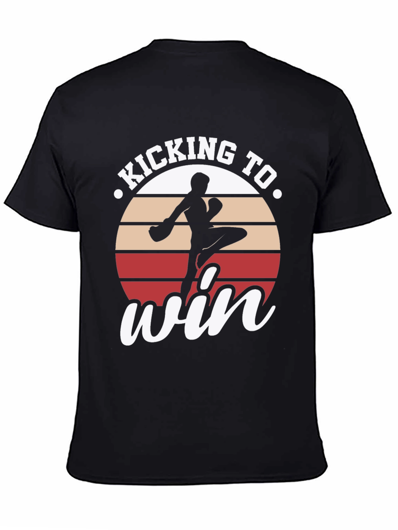 Kicking to Win T-Shirt - Martial Arts Tee