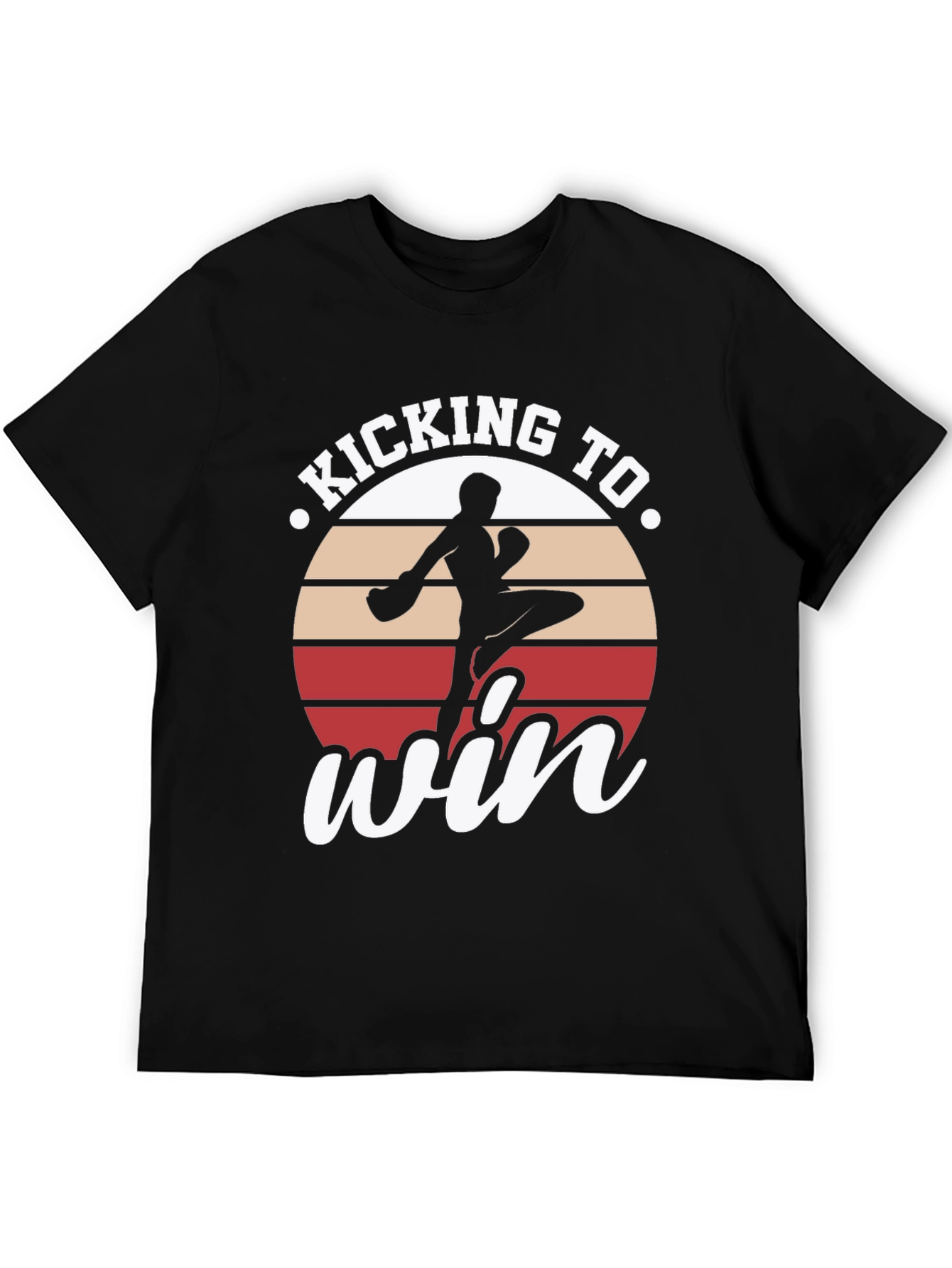 Kicking to Win T-Shirt - Martial Arts Tee