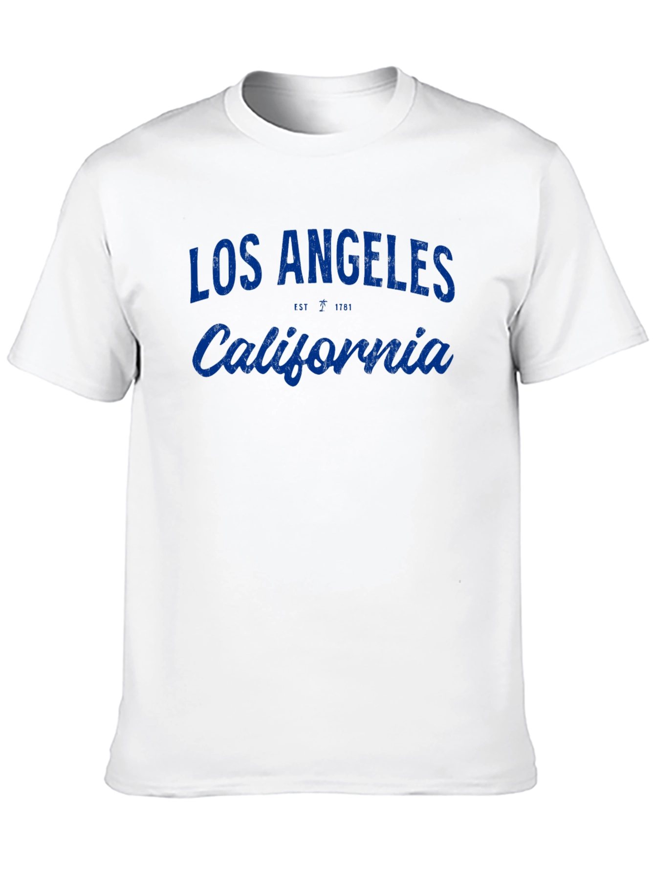 Los Angeles California Graphic Tee - Black