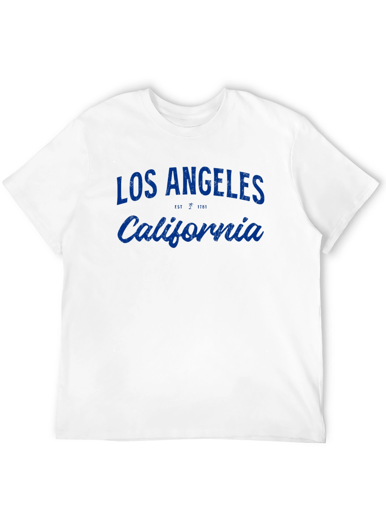 Los Angeles California Graphic Tee - Black