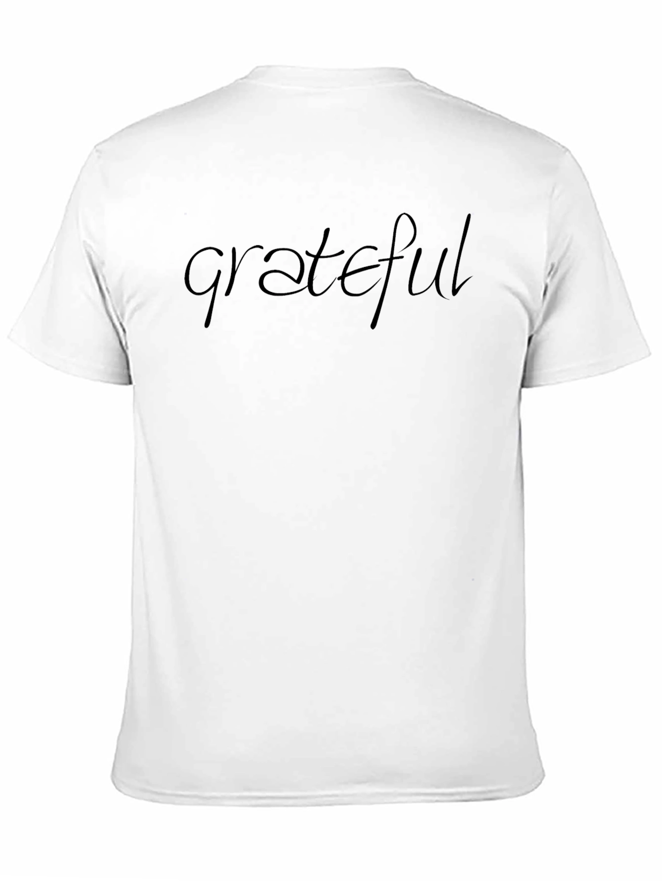 Grateful Black T-Shirt - Stylish & Comfortable