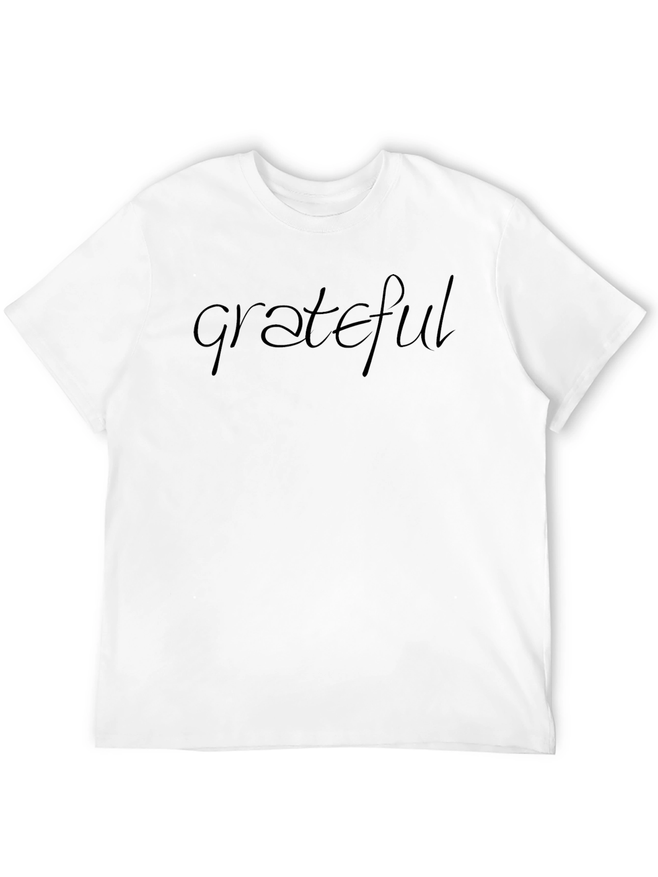 Grateful Black T-Shirt - Stylish & Comfortable