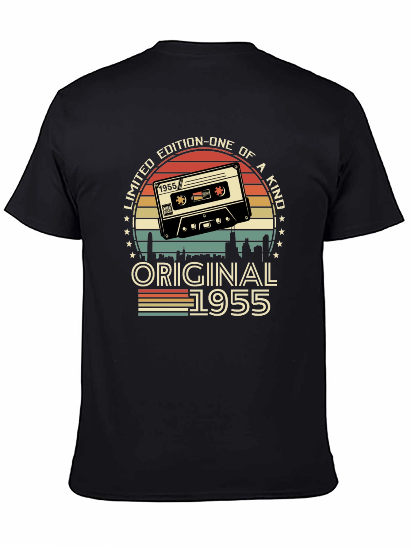 Limited Edition 1955 Cassette Tape Graphic T-Shirt