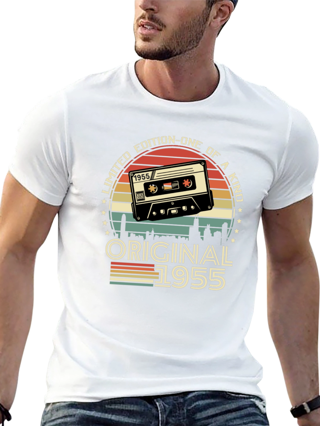 Limited Edition 1955 Cassette Tape Graphic T-Shirt