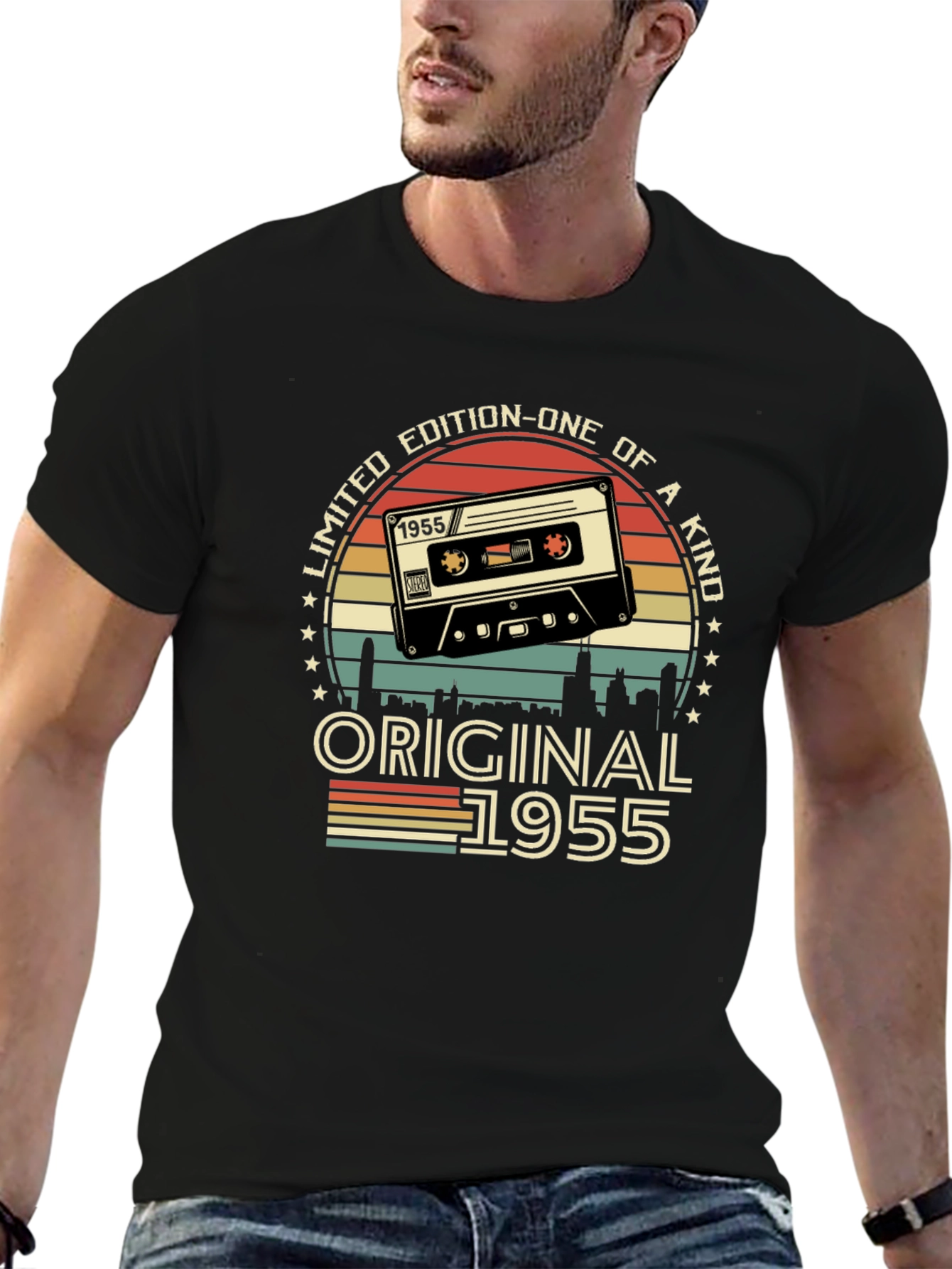 Limited Edition 1955 Cassette Tape Graphic T-Shirt