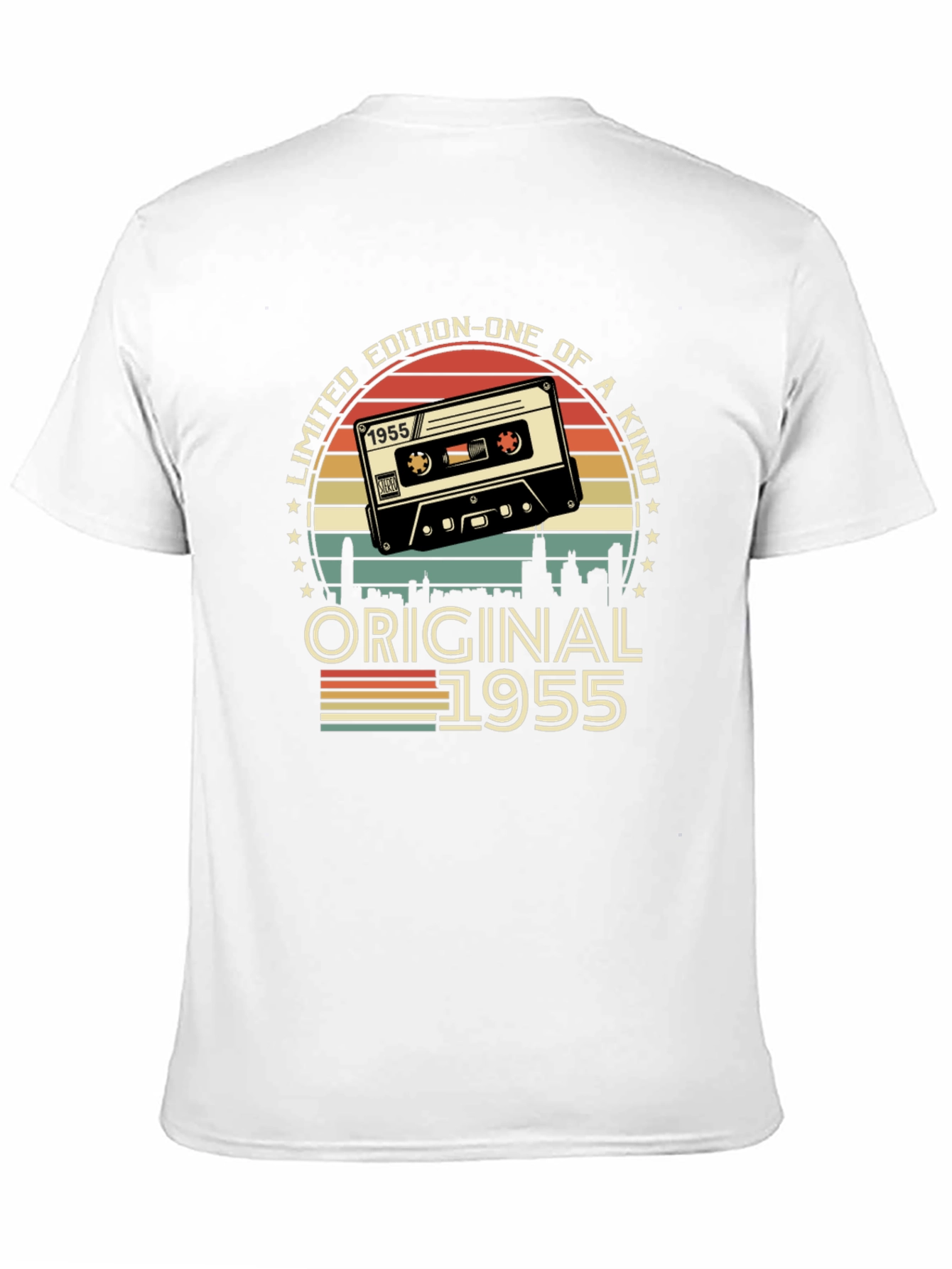 Limited Edition 1955 Cassette Tape Graphic T-Shirt