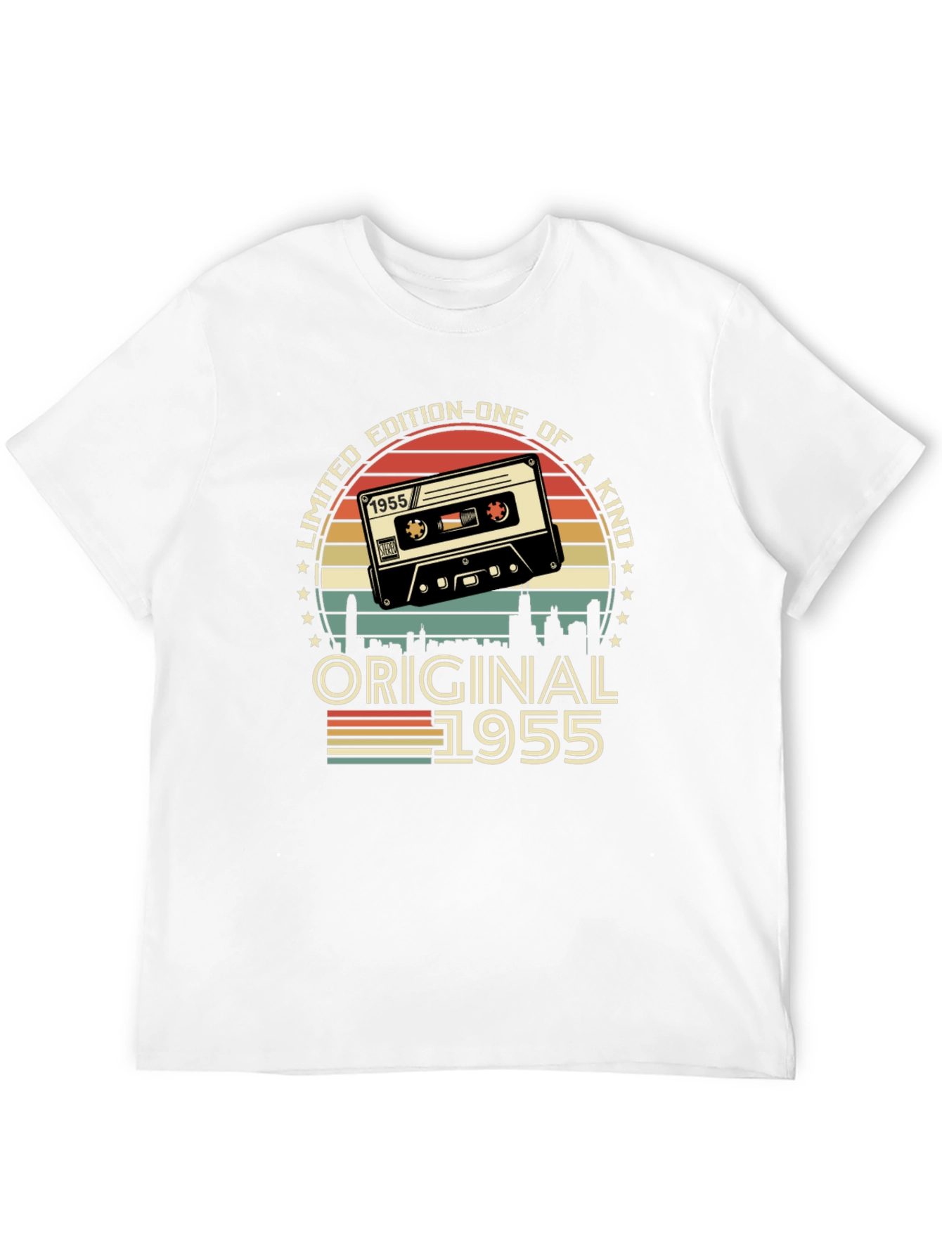 Limited Edition 1955 Cassette Tape Graphic T-Shirt
