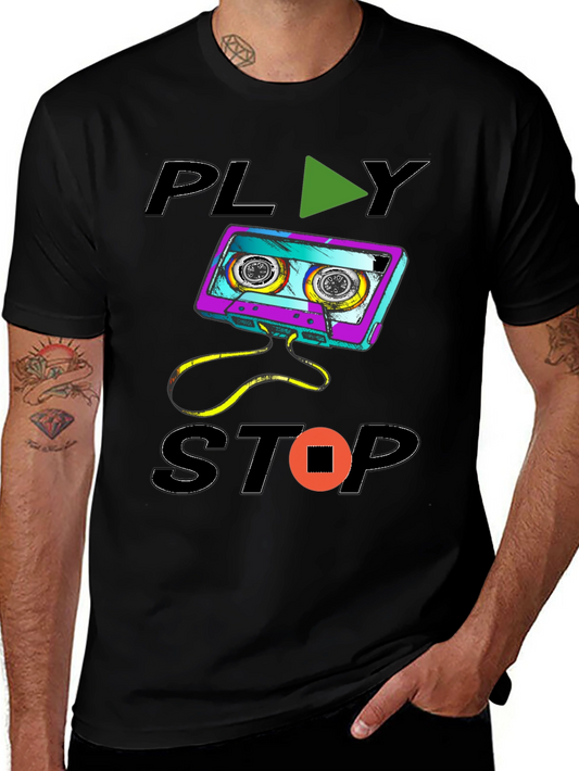 Retro Cassette Tape Graphic Tee