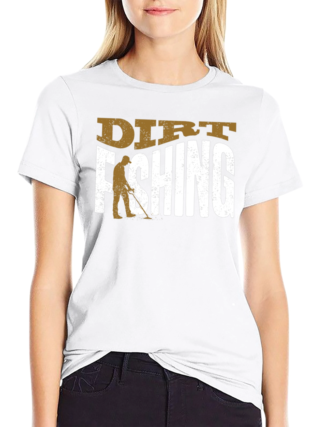 Dirt Fishing Metal Detecting T-Shirt