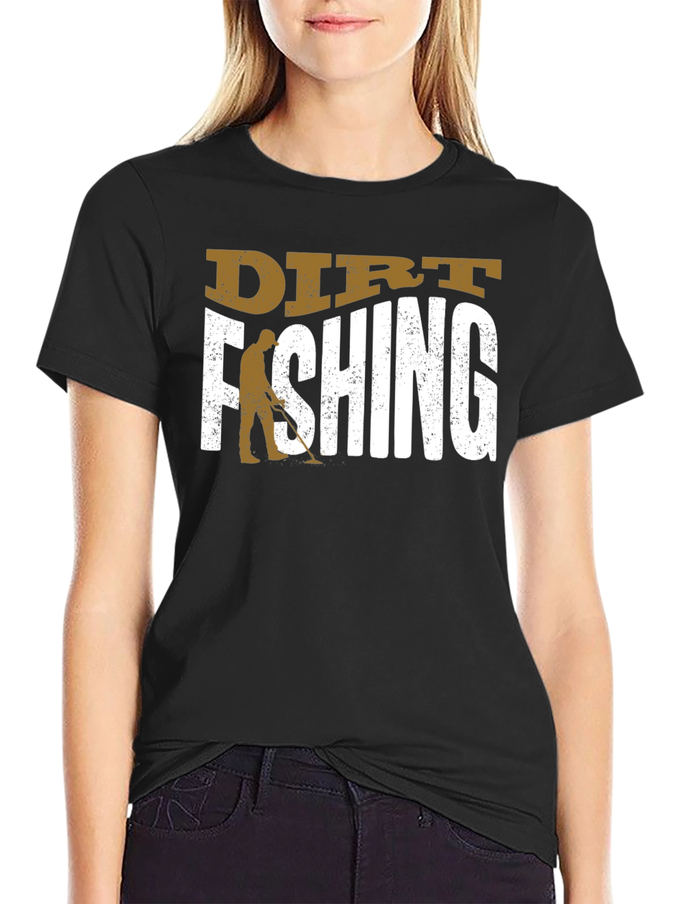 Dirt Fishing Metal Detecting T-Shirt
