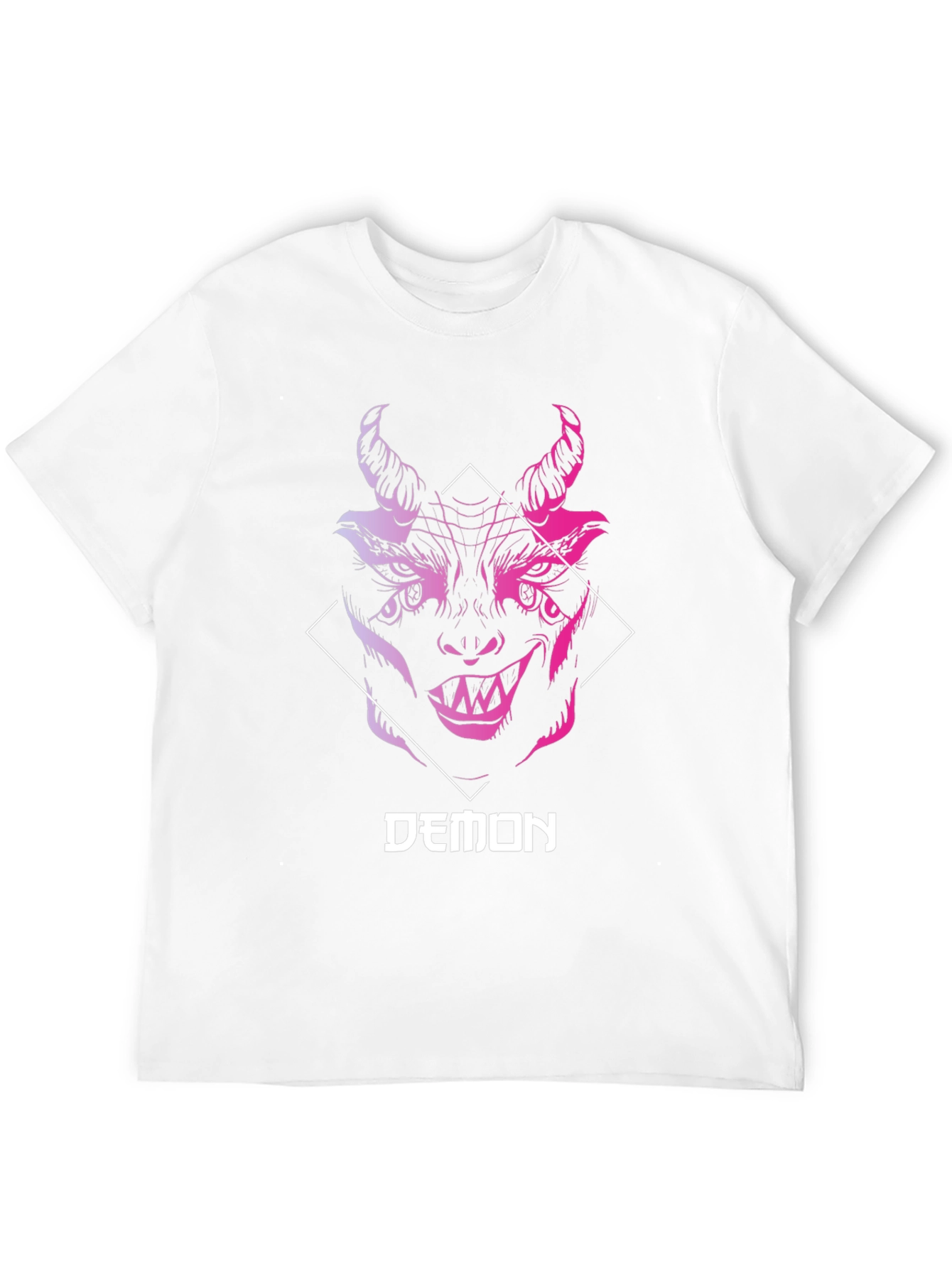 Demon Graphic T-Shirt - Edgy Streetwear