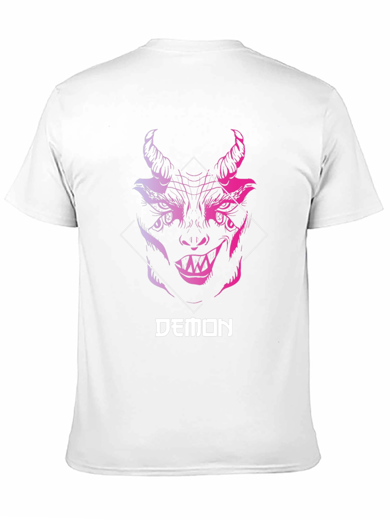 Demon Graphic T-Shirt - Edgy Streetwear
