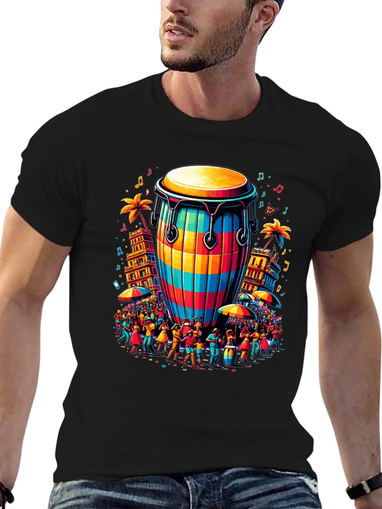 Vibrant Cuban Music T-Shirt