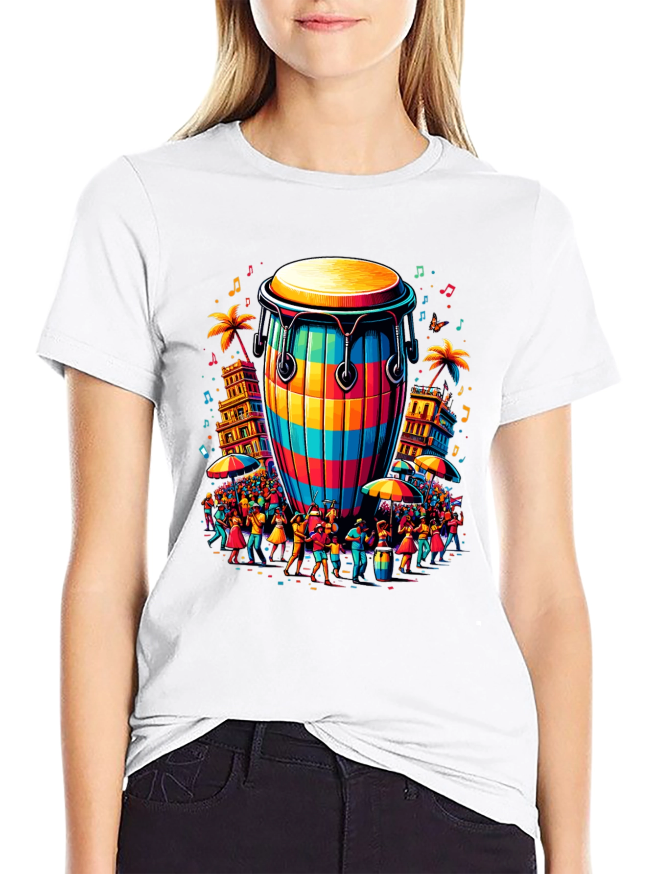 Vibrant Cuban Music T-Shirt