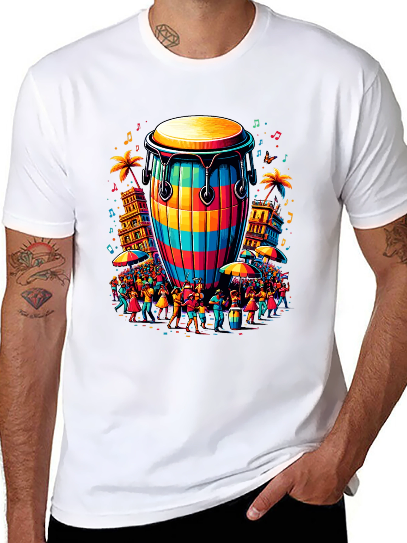 Vibrant Cuban Music T-Shirt