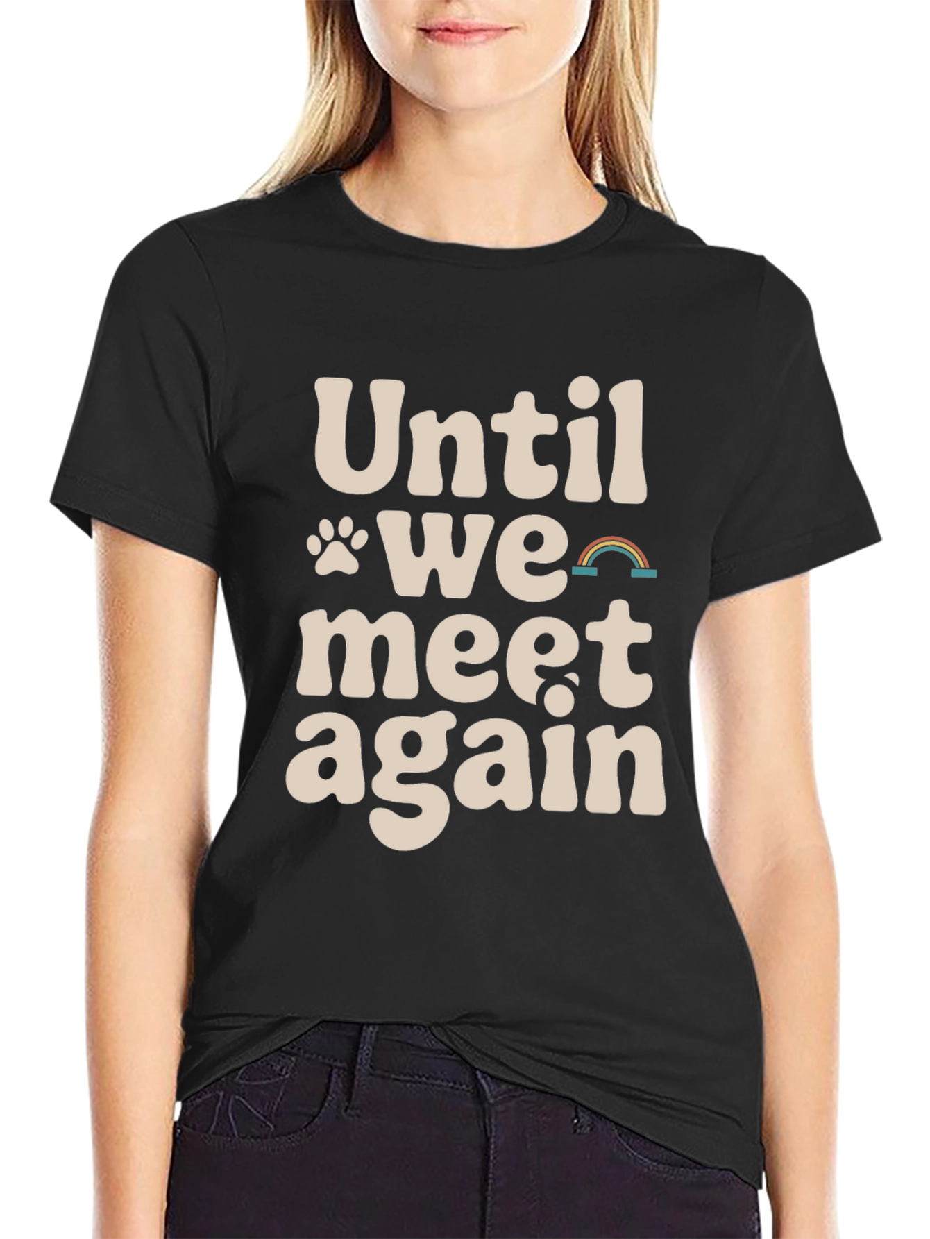 Until We Meet Again Pet Memorial T-Shirt