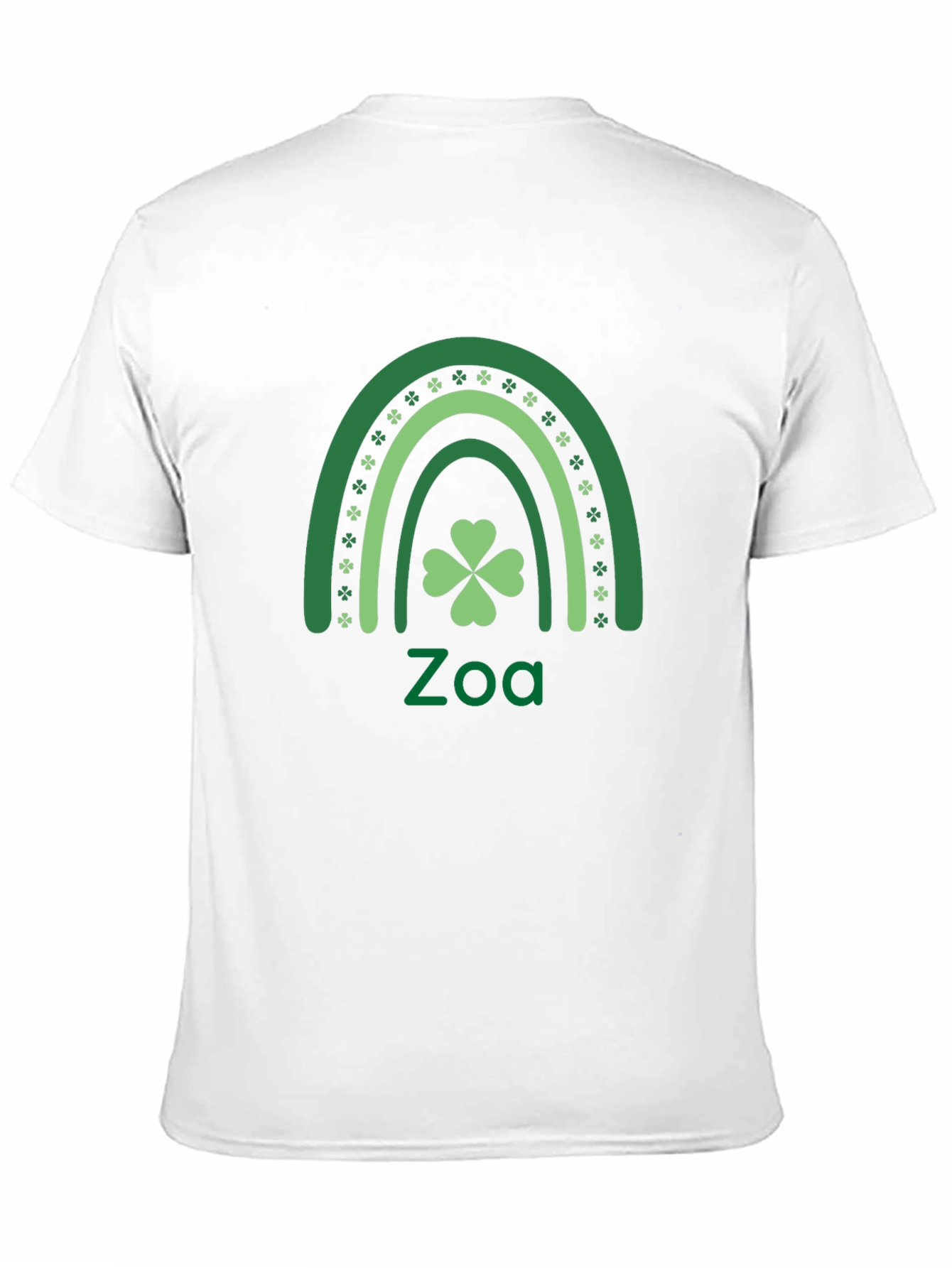 Zoa St. Patricks Day Rainbow Clover T-Shirt