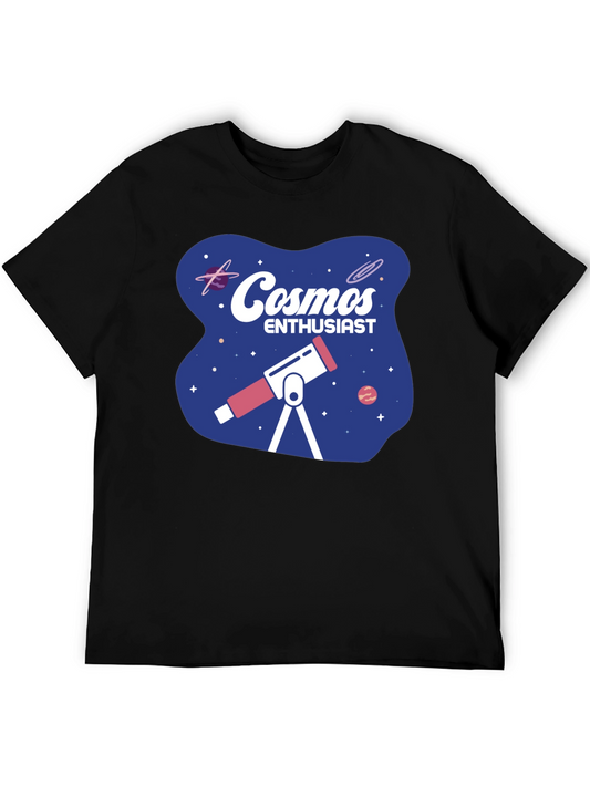 Cosmos Enthusiast T-Shirt - Space Lover Tee