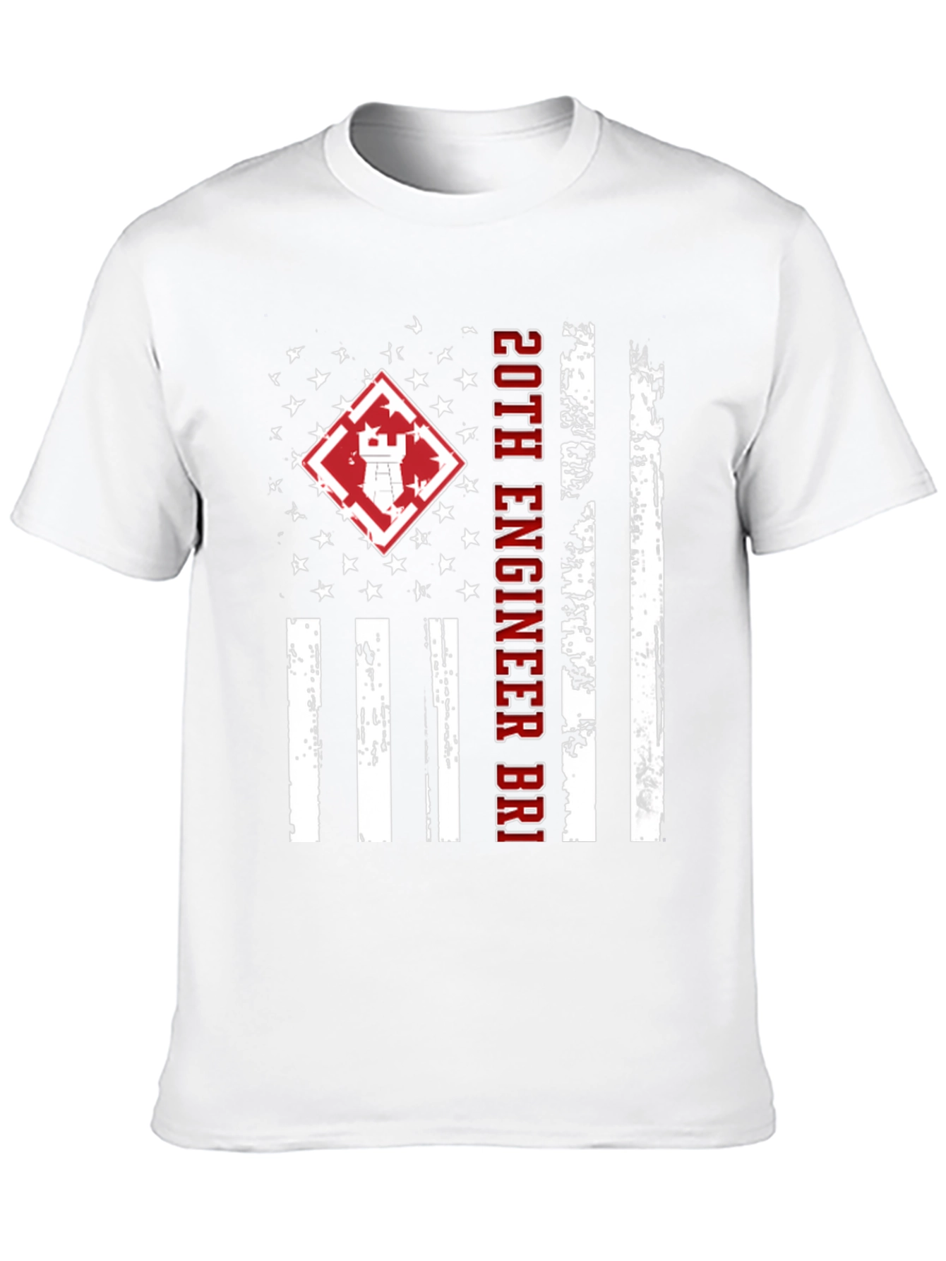20th Engineer Brigade Flag Graphic Tee