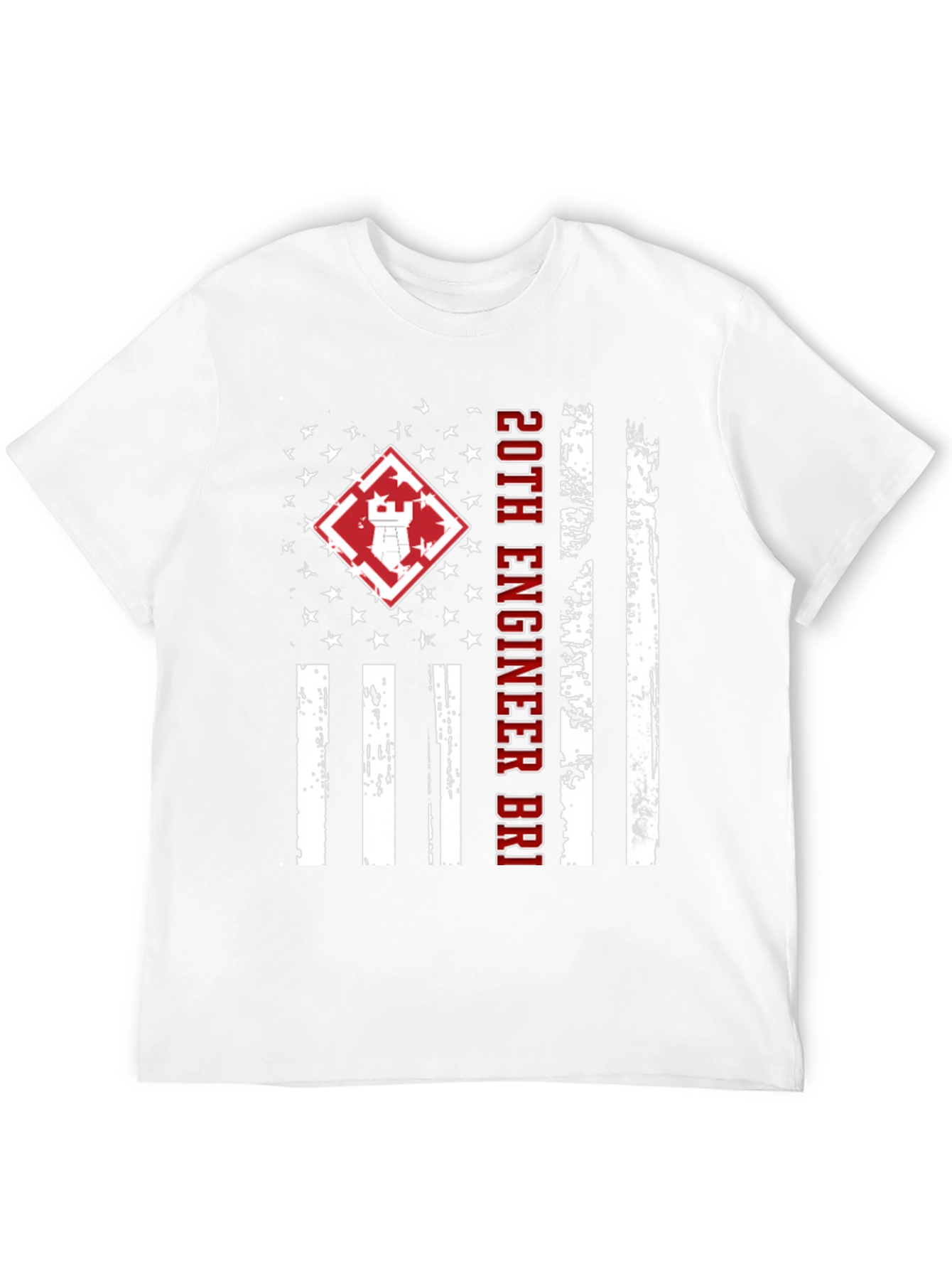 20th Engineer Brigade Flag Graphic Tee