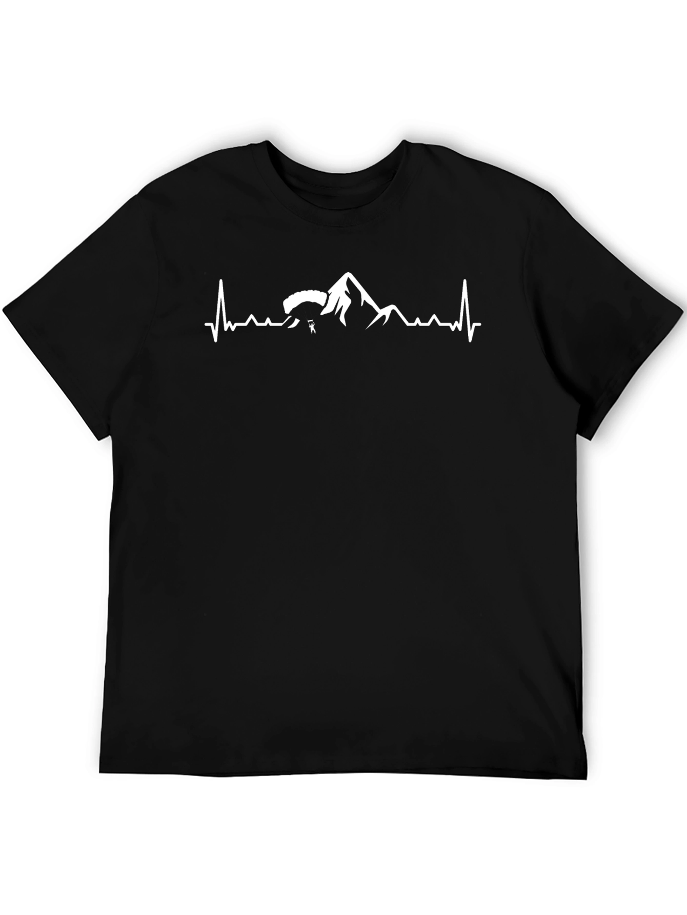 Mountain Paragliding Heartbeat Tee