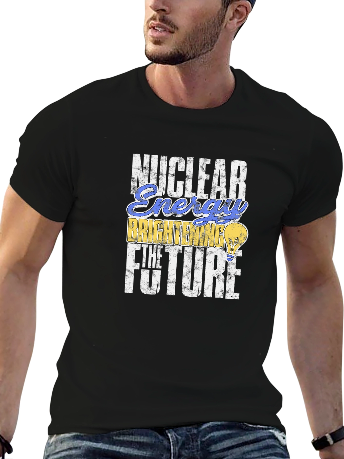 Nuclear Energy Brightening the Future Graphic Tee