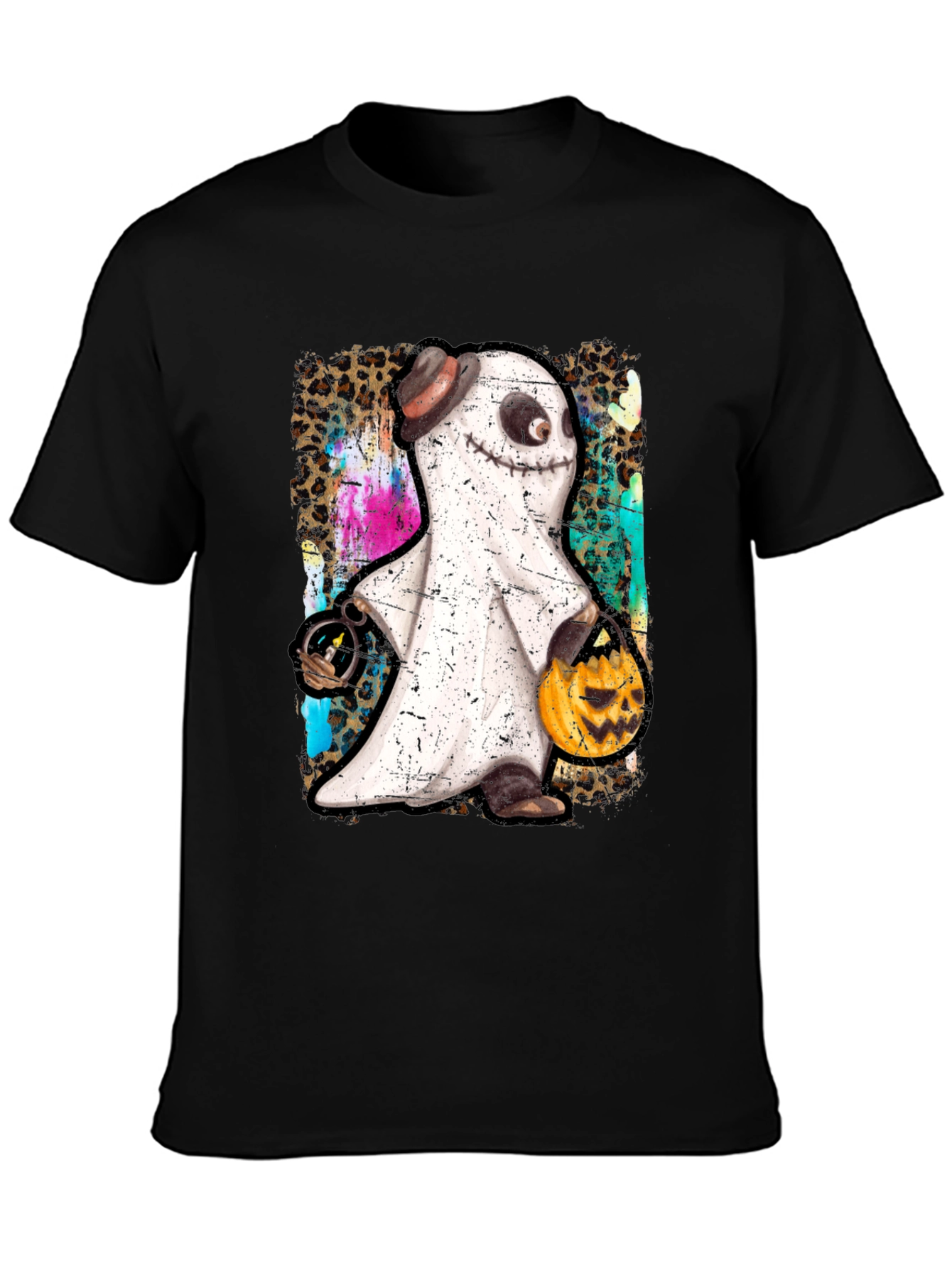 Spooky Ghost Halloween T-Shirt