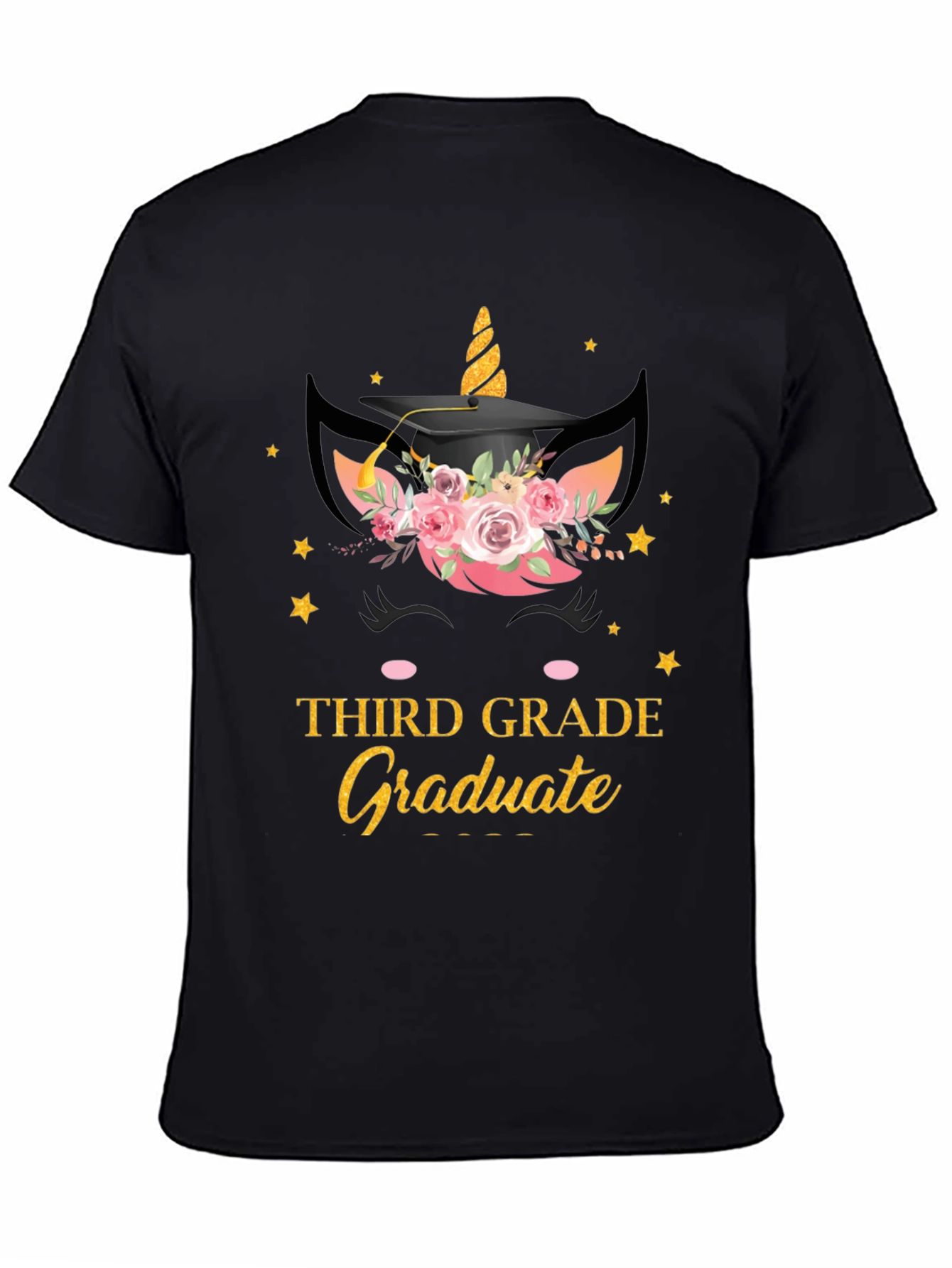 Third Grade Graduate Unicorn T-Shirt
