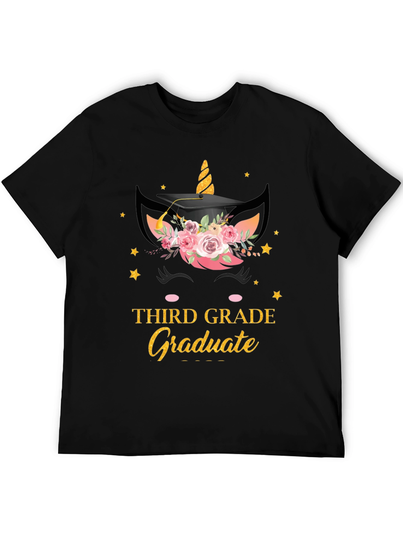 Third Grade Graduate Unicorn T-Shirt