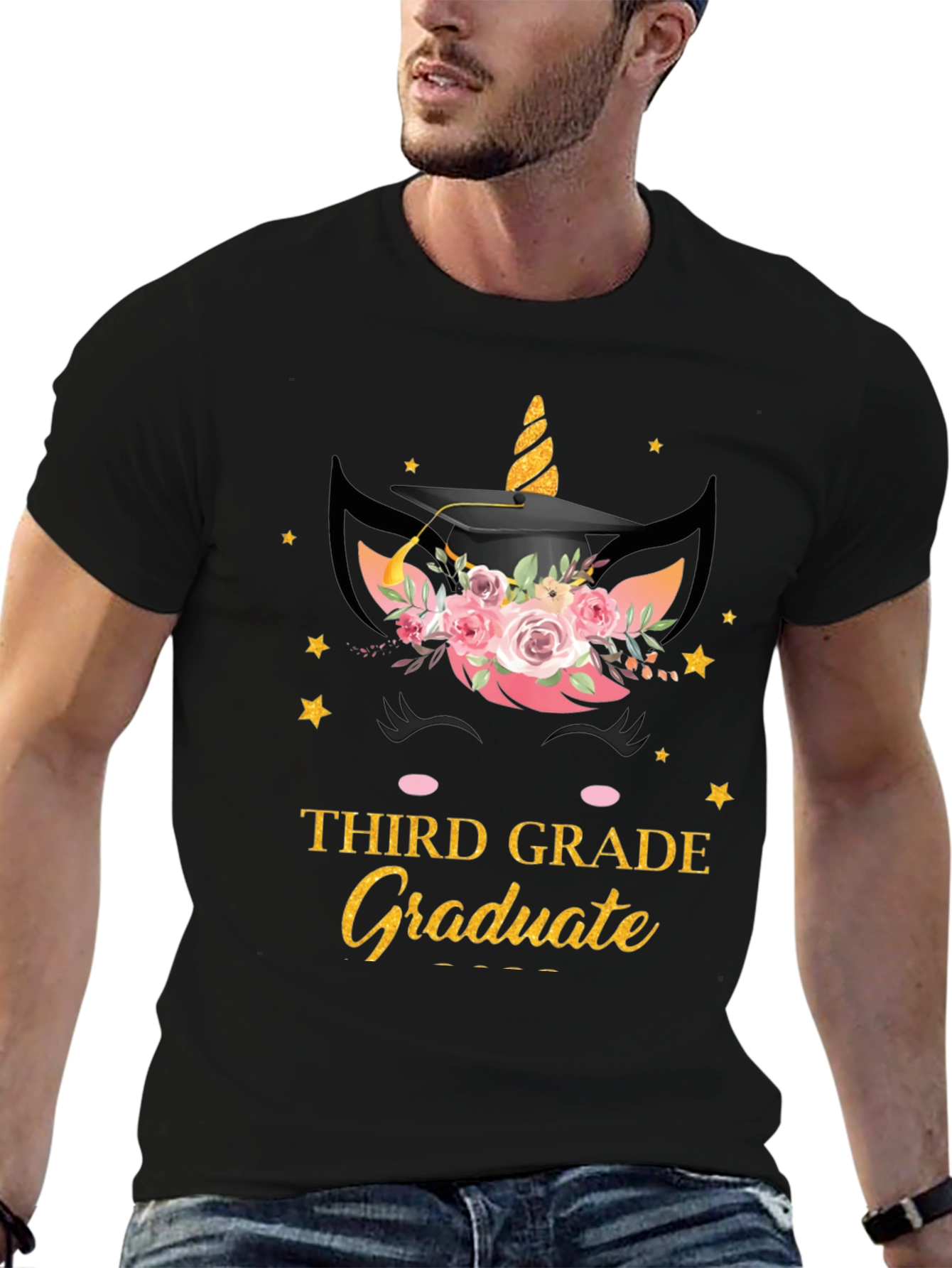 Third Grade Graduate Unicorn T-Shirt