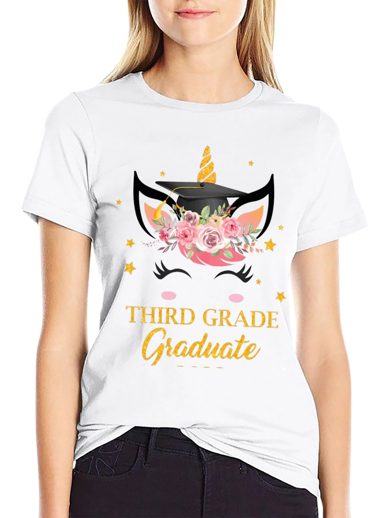 Third Grade Graduate Unicorn T-Shirt