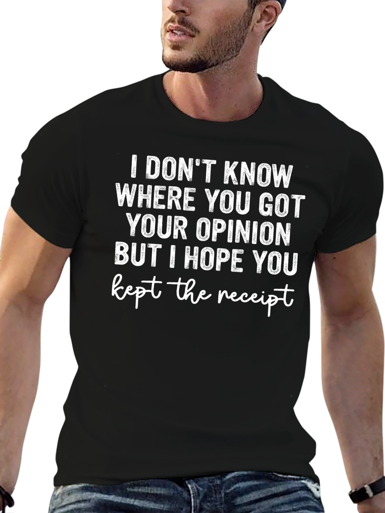 Funny Sarcastic Opinion T-Shirt