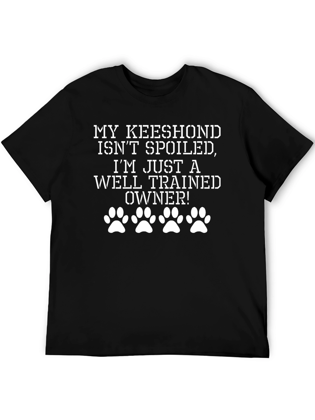 Keeshond Lover T-Shirt - Funny Dog Owner Tee