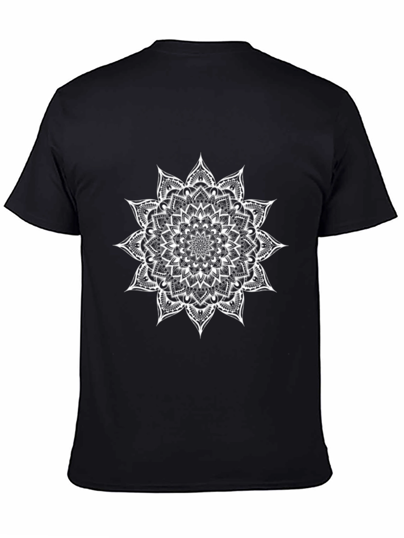 Mandala Art Black T-Shirt - Stylish Graphic Tee