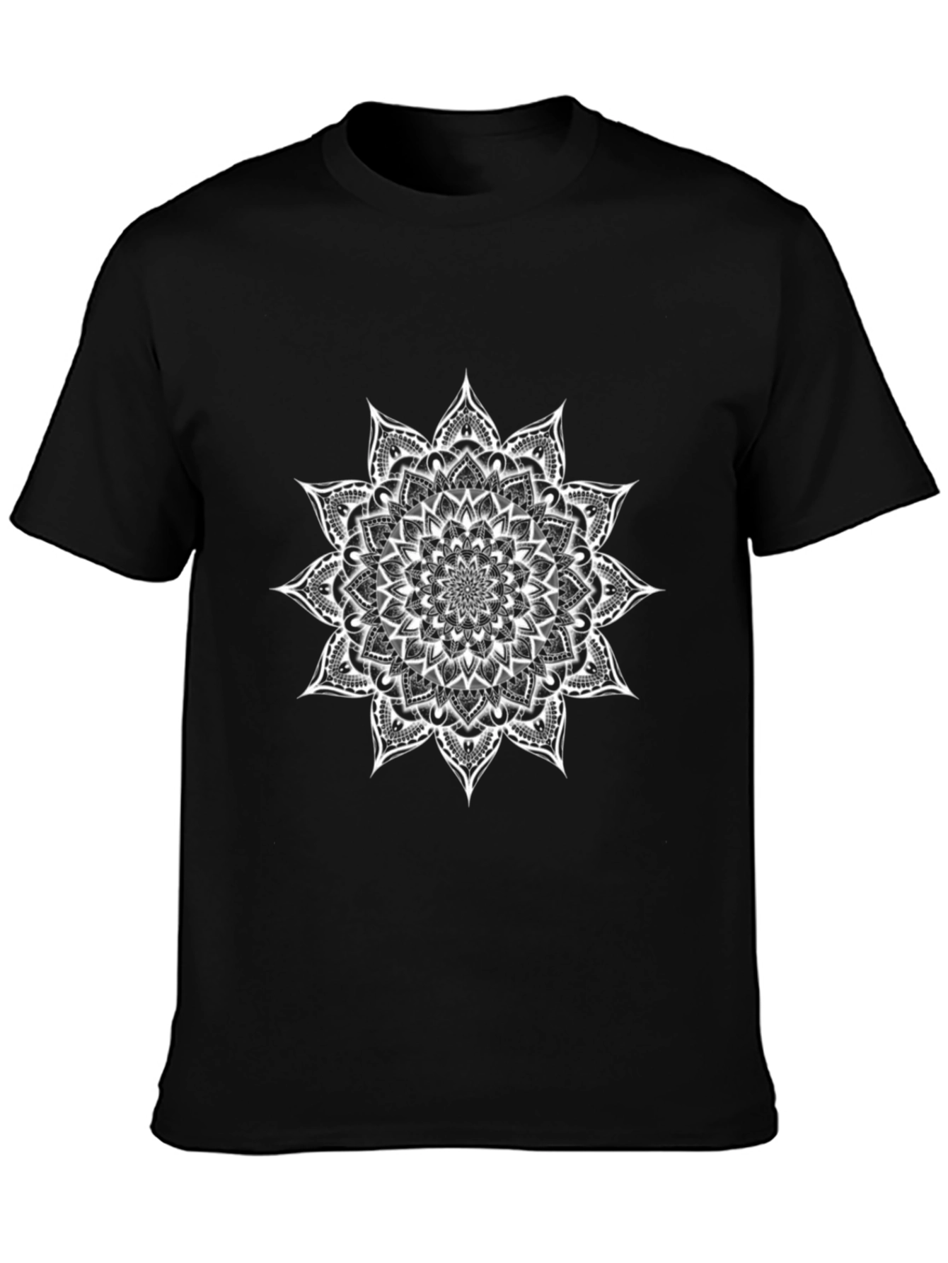 Mandala Art Black T-Shirt - Stylish Graphic Tee