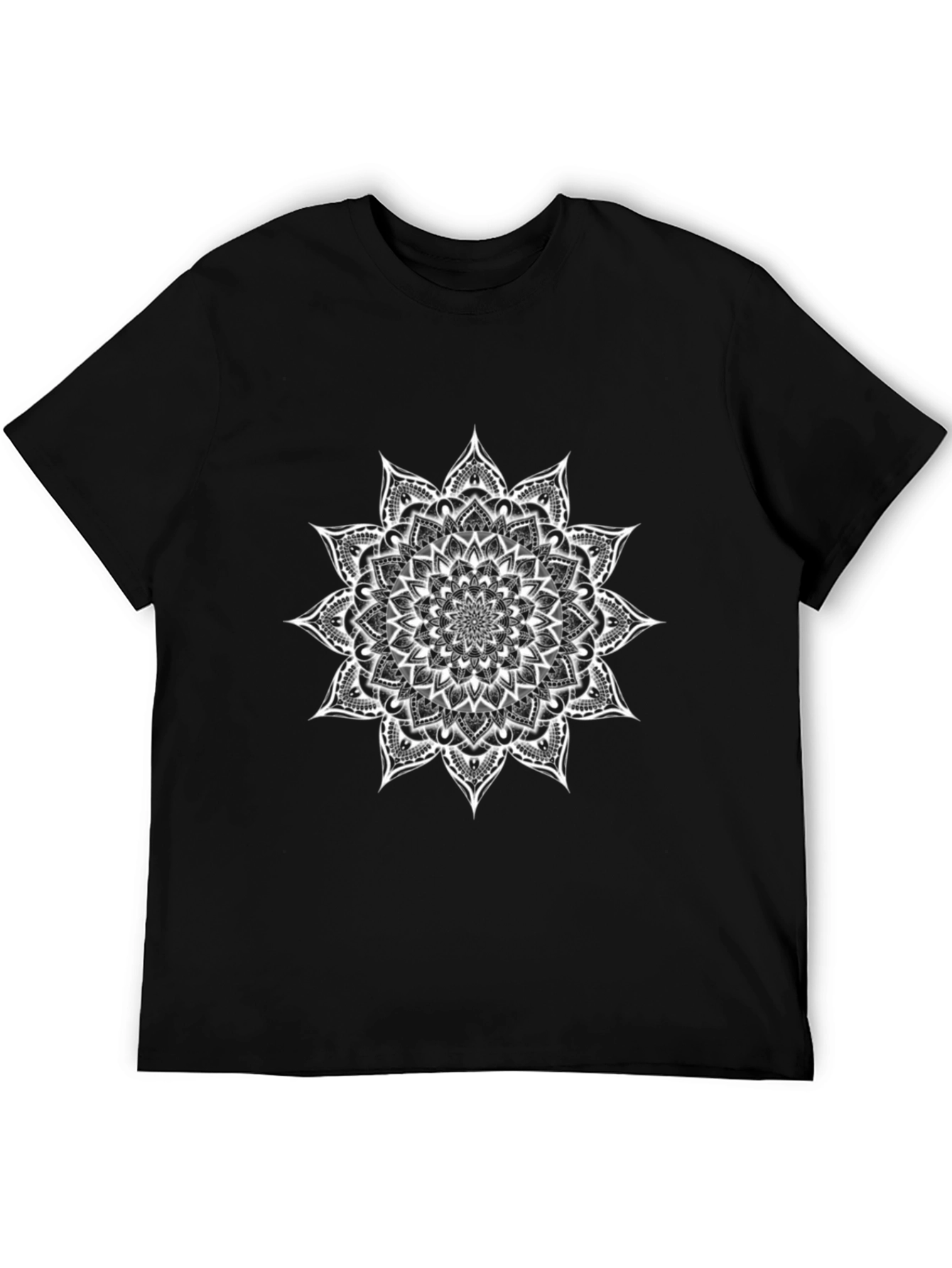 Mandala Art Black T-Shirt - Stylish Graphic Tee